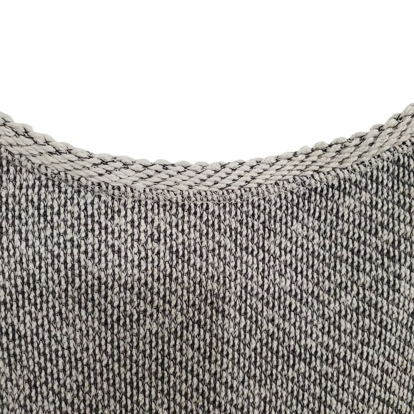 Eileen Fisher M Dress Sweater Organic Cotton Knit Pockets Shift Casual Chic - Picture 7 of 7
